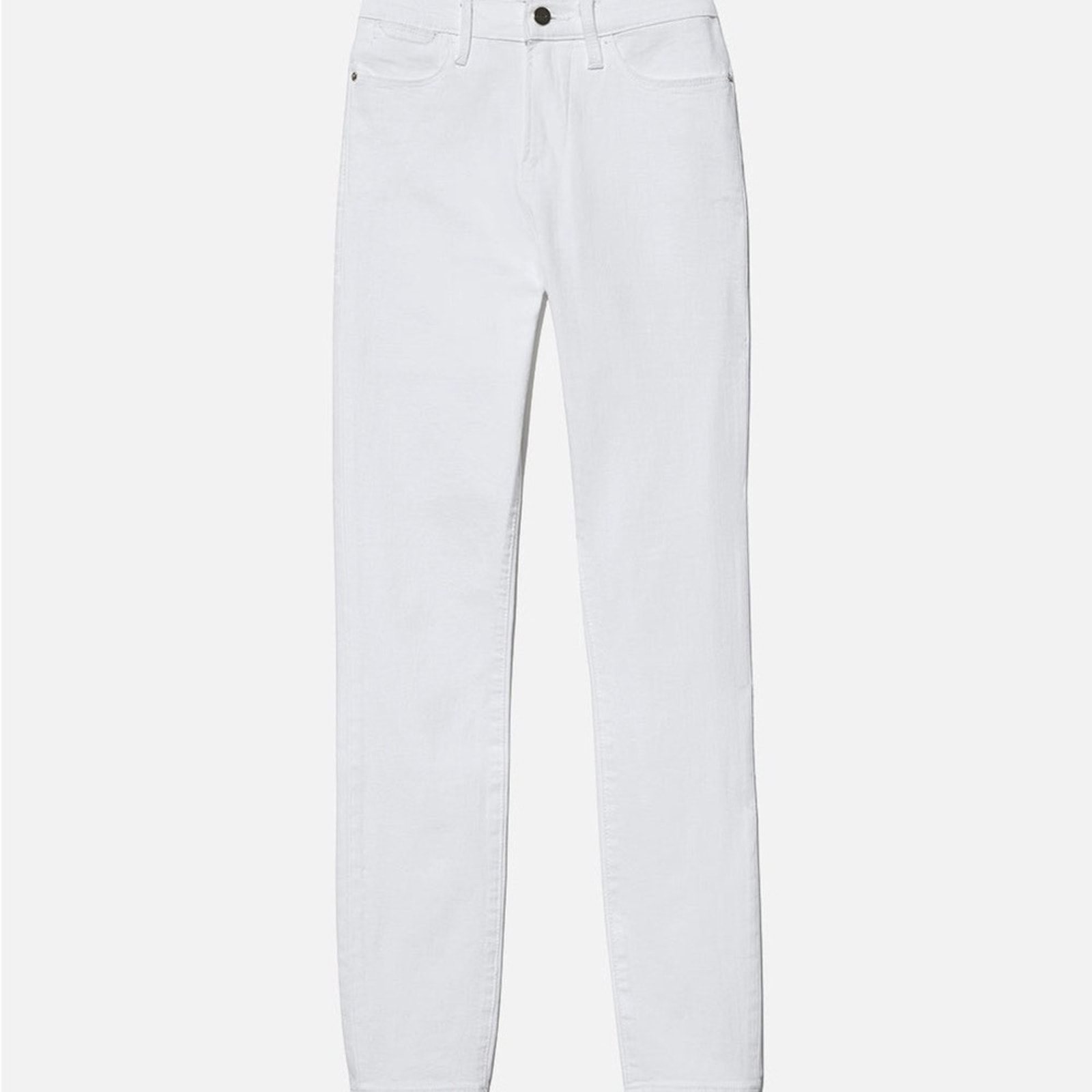 Frame Le High Skinny Jeans In The Blanc (White) Color And Size 28